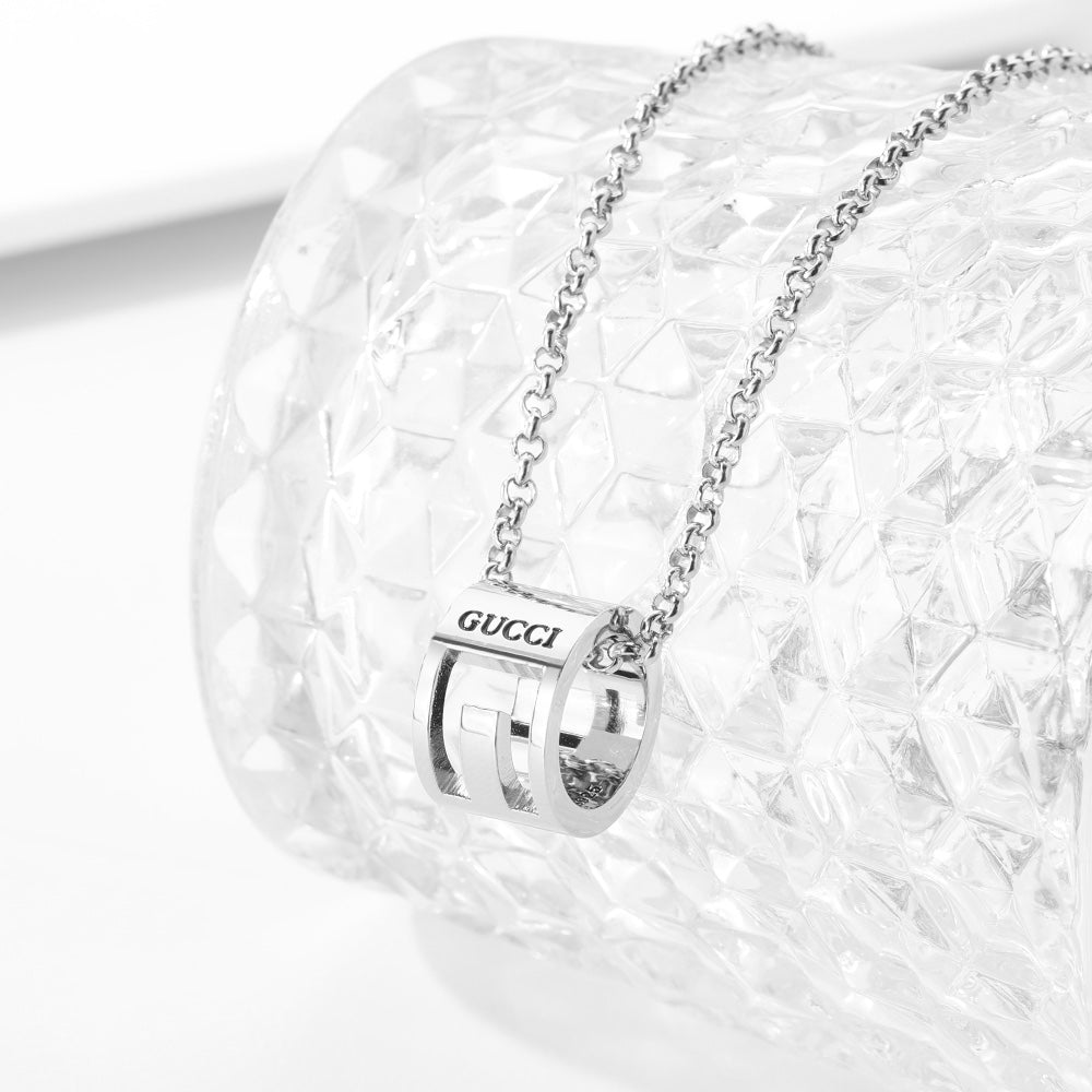 Hip Hop Cutout Necklace