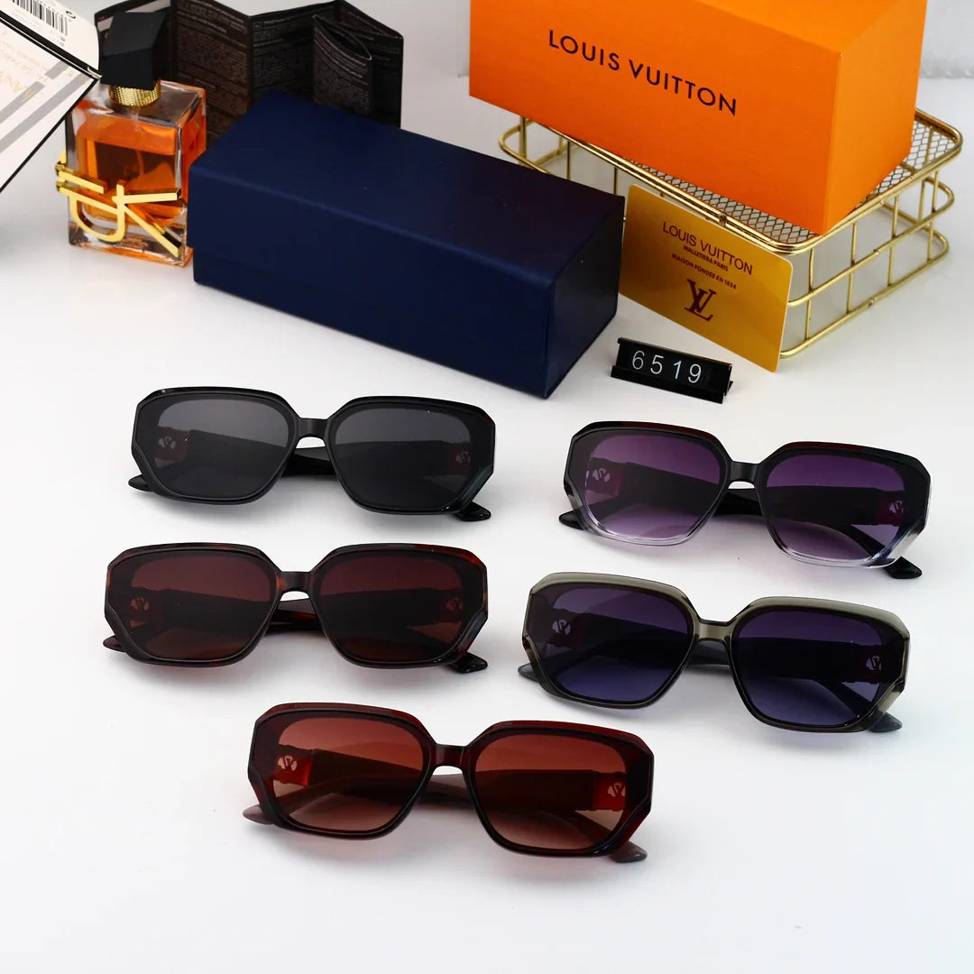 5 colors of trendy high-end sunglasses  6519