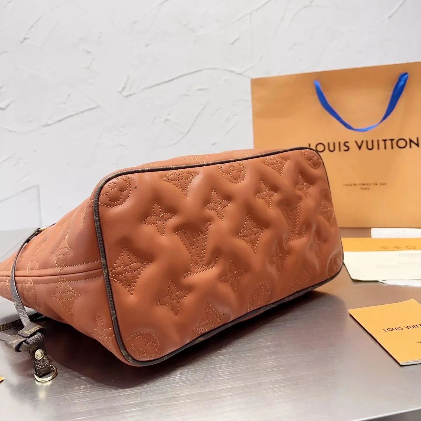 Neverfull Seam Monogram Tote Bag