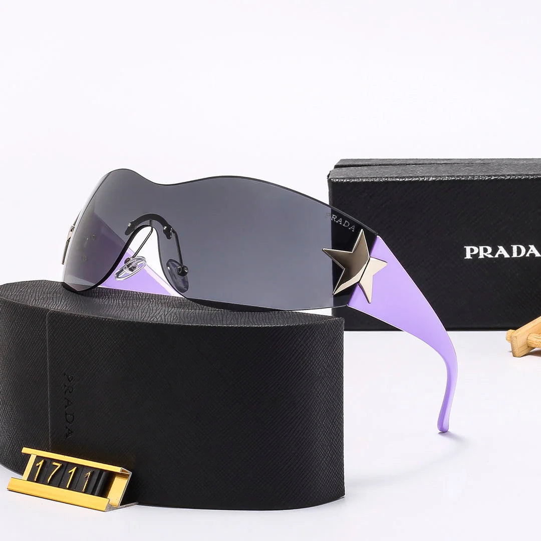 Hot sale Star Series sunglasses have logos on the inside of the lenses  1711