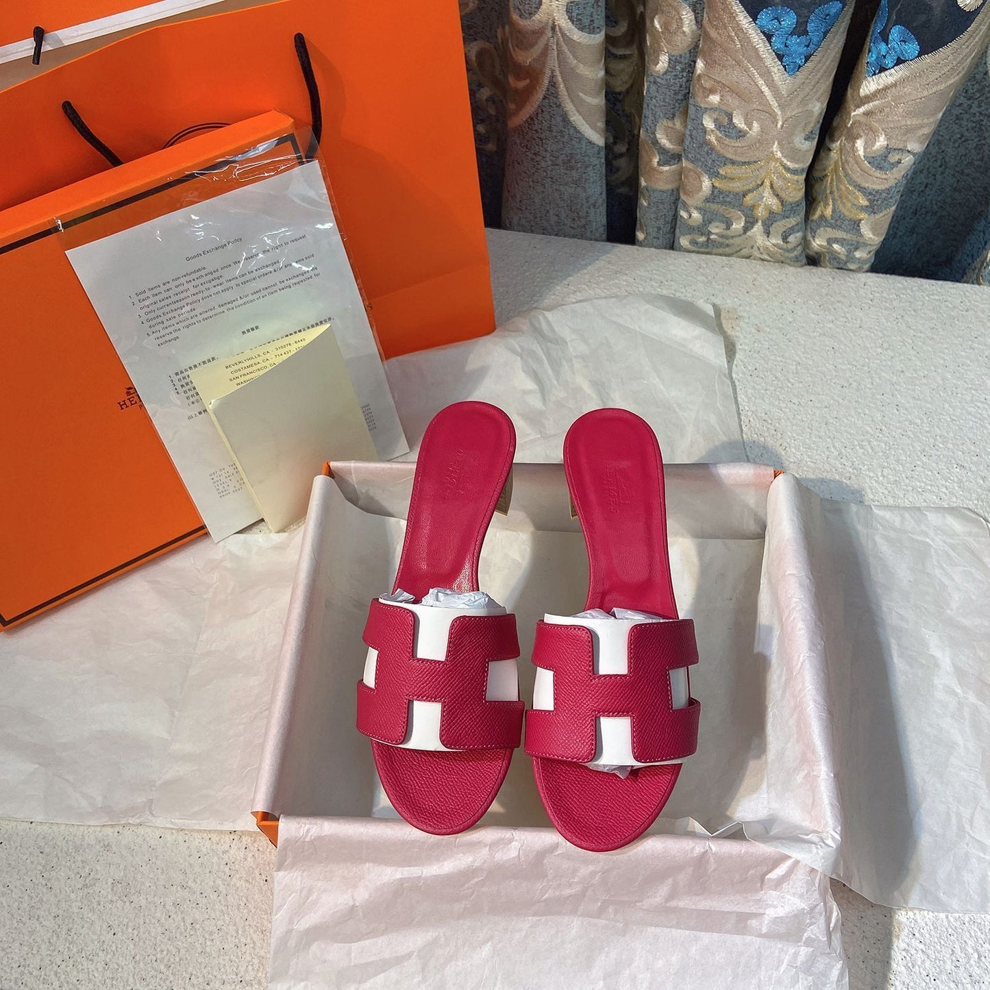 Classic H Heel Sandals