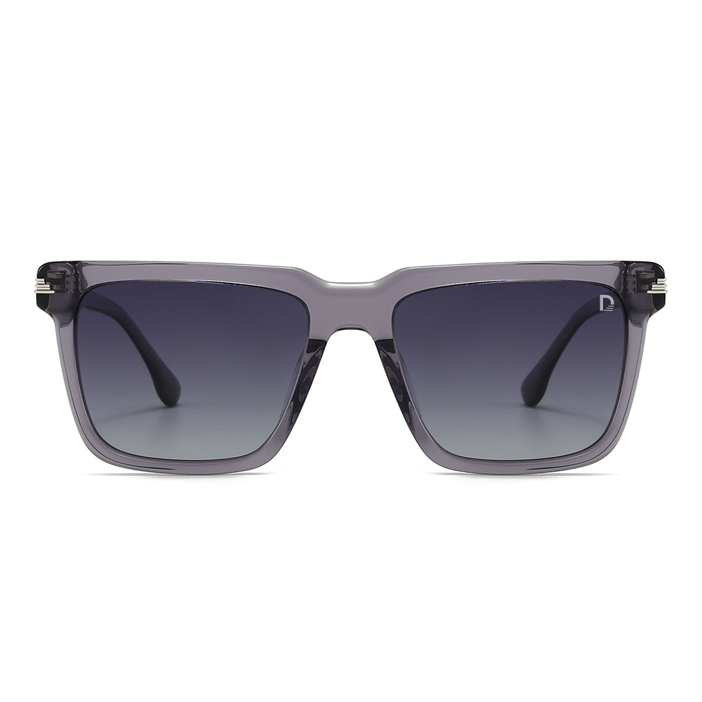 Dollger Square  Hipster Acetate Square Tinted Sunglasses