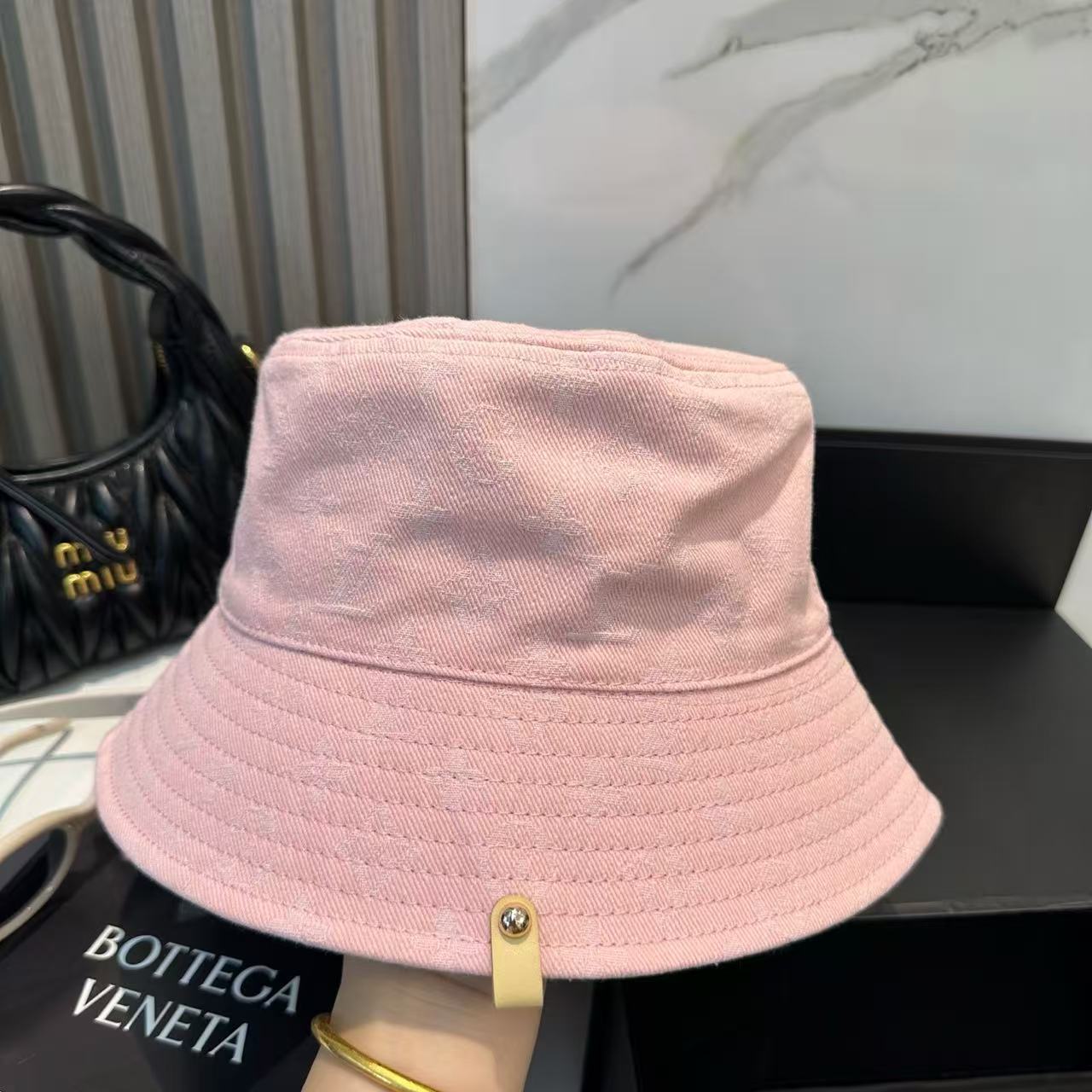 New denim fisherman hat