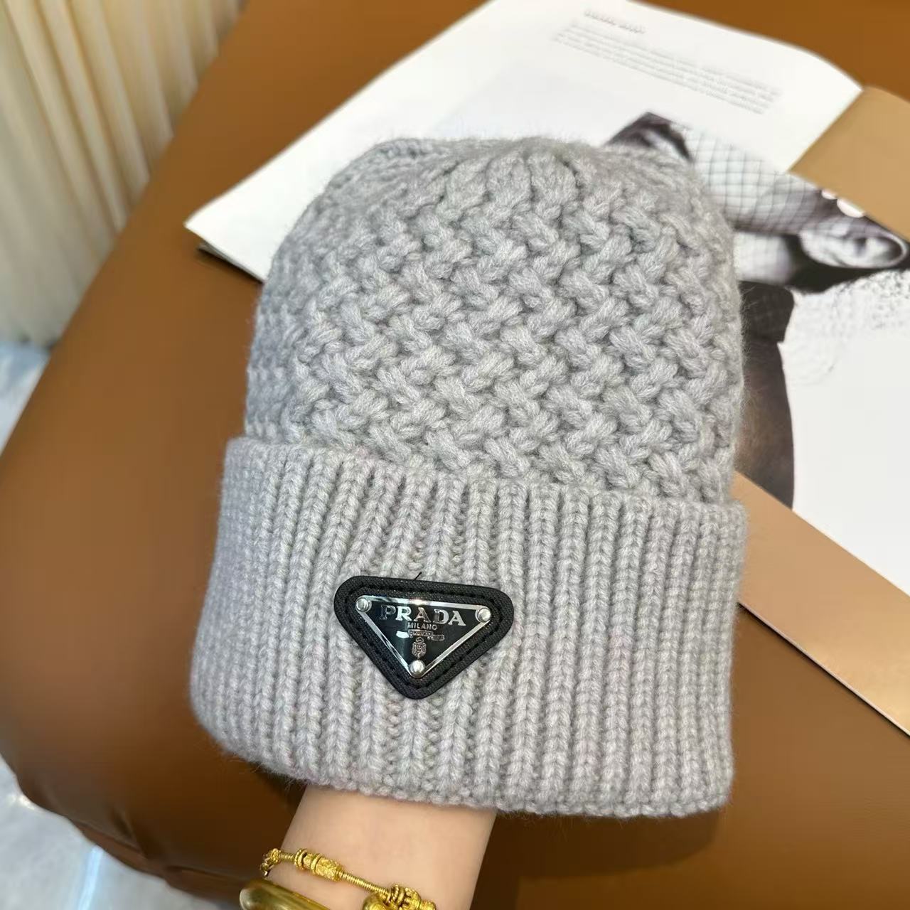 New ear protection knitted hat