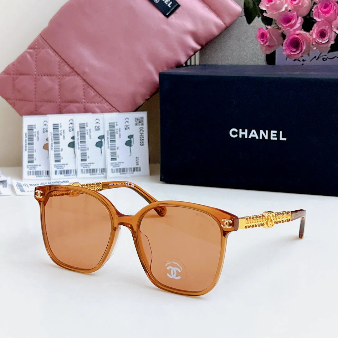 7 Colors Double Braided Style Temple Sunglasses