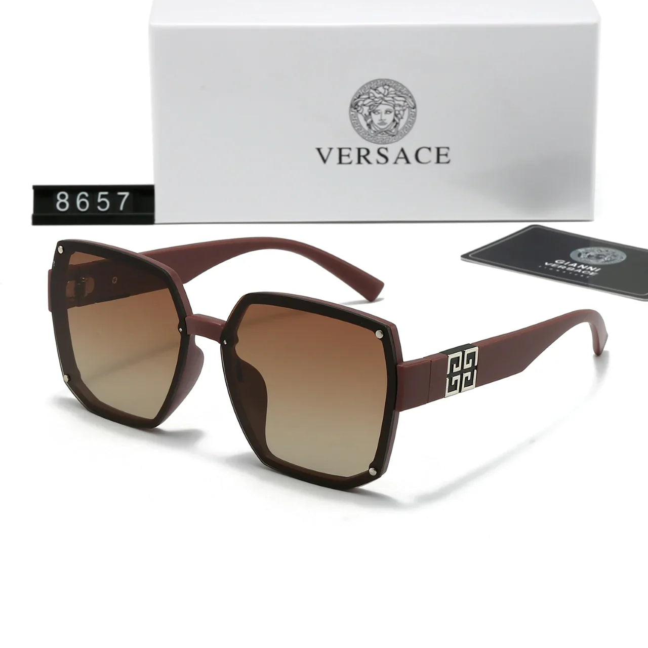 7-color plain sunglasses 8657