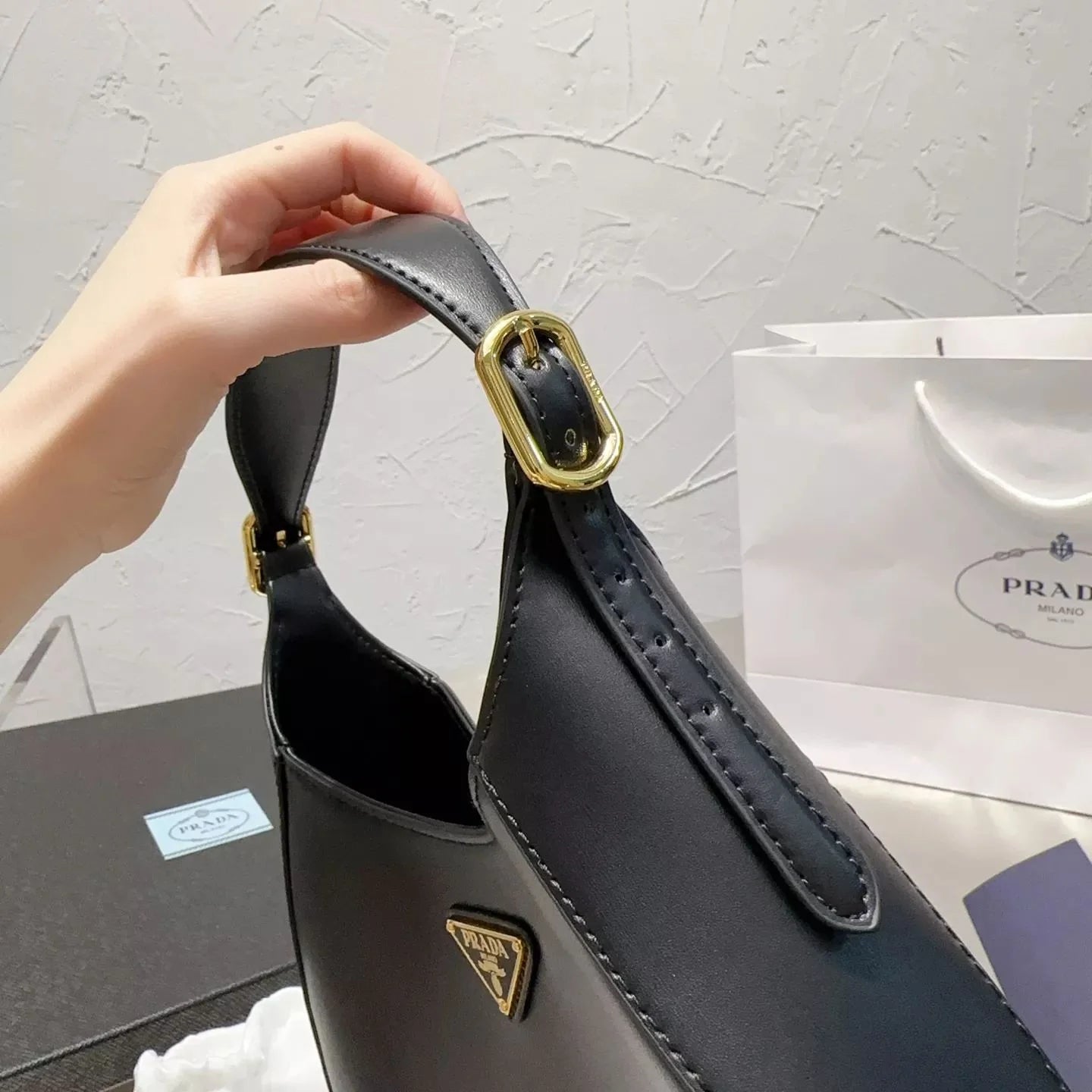 Cleo Leather Shoulder Bag