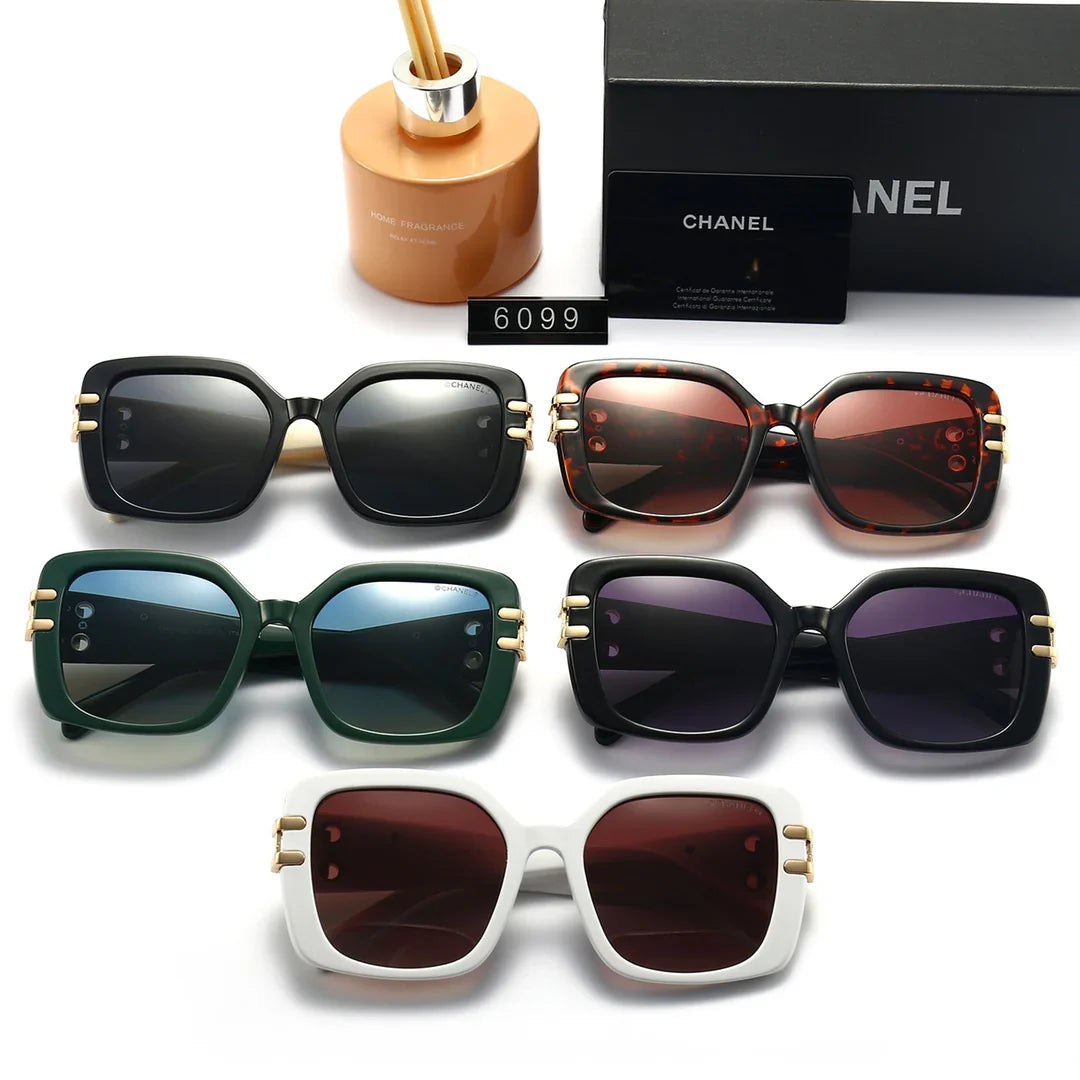 5 colors women's fashion casual sunglasses 6099