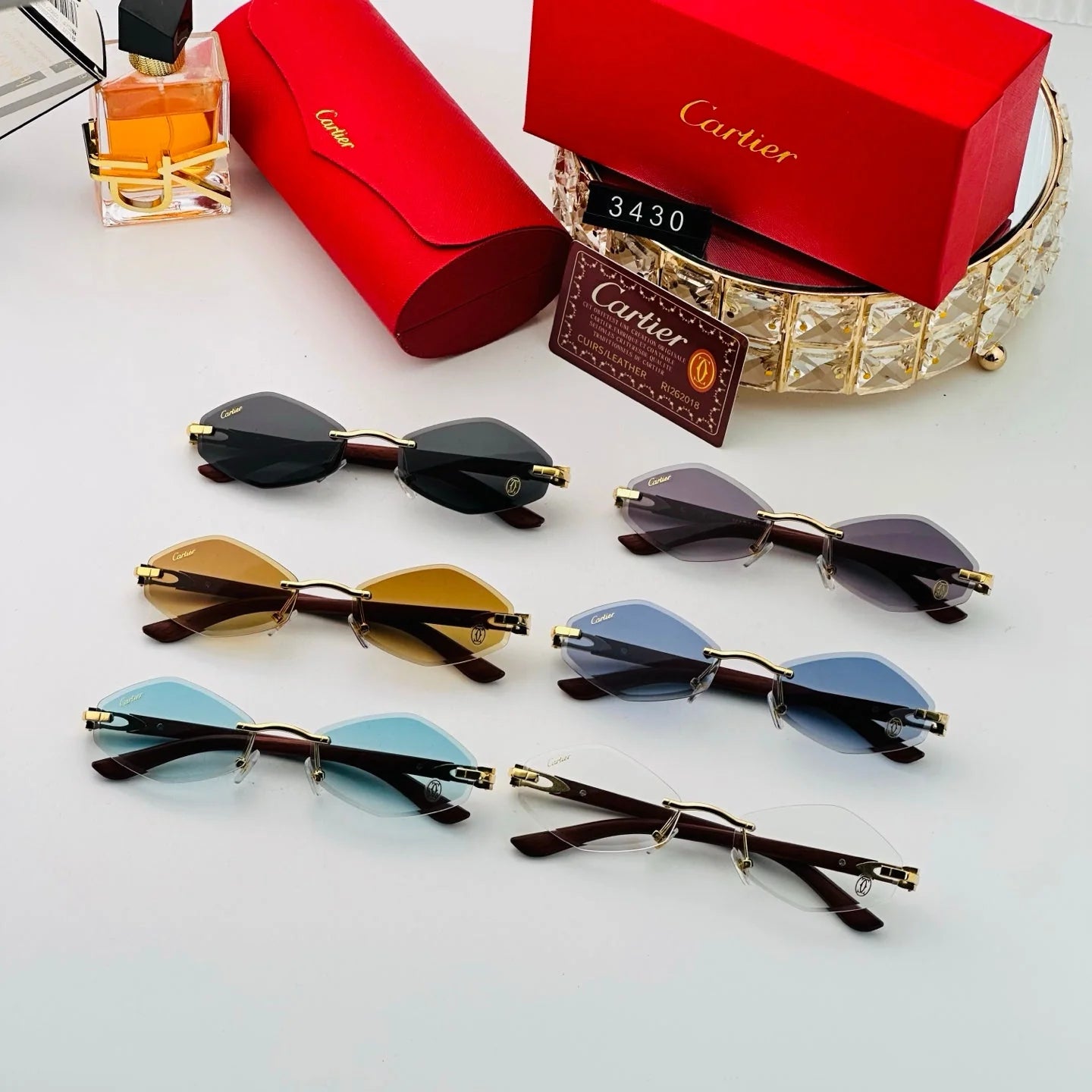 6 colors fashion sunglasses 3430