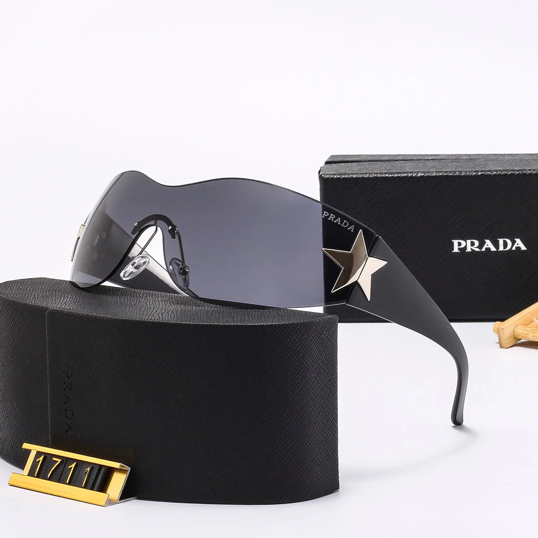 Hot sale Star Series sunglasses have logos on the inside of the lenses  1711