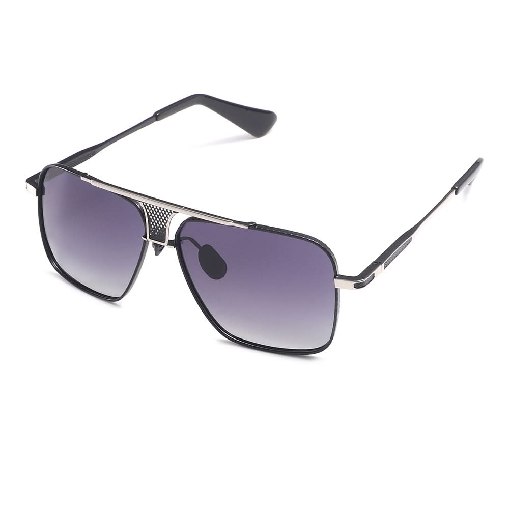Dollger Square Aviator Metal Sunglasses