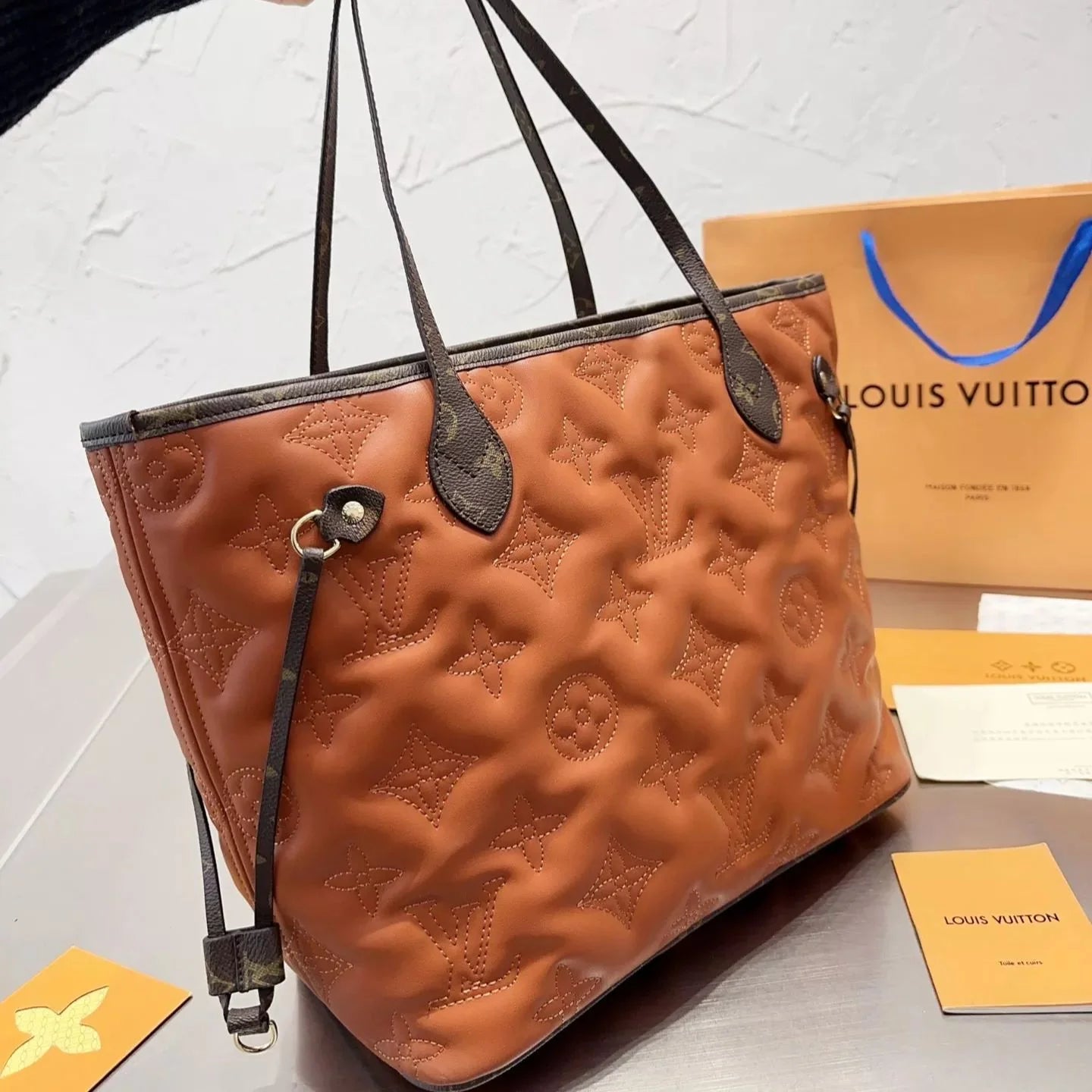 Neverfull Seam Monogram Tote Bag