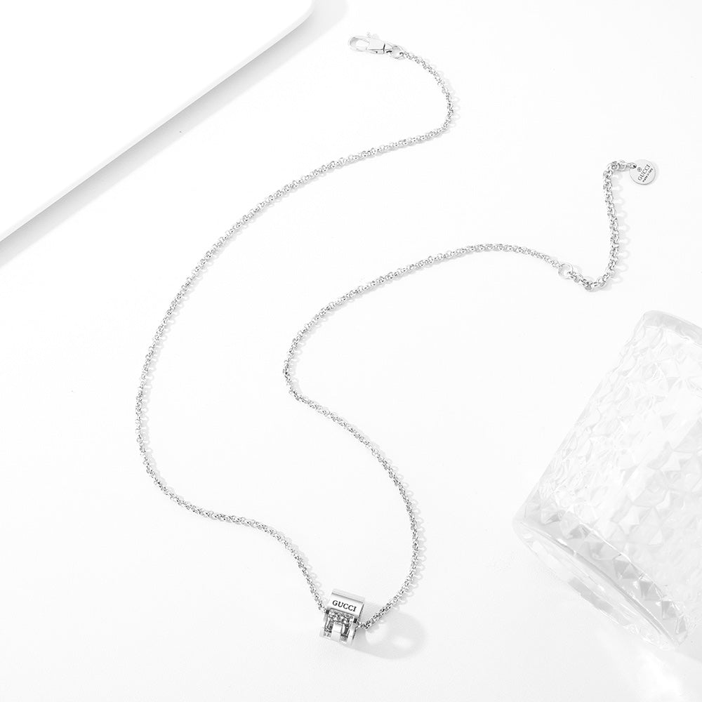 Hip Hop Cutout Necklace