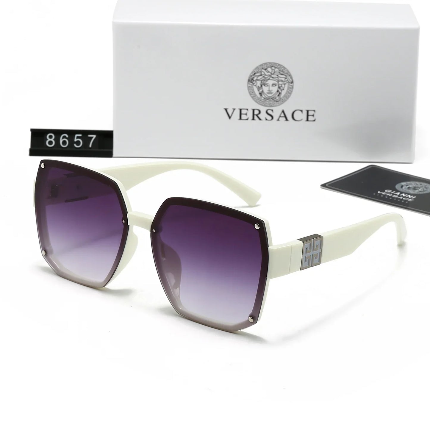 7-color plain sunglasses 8657