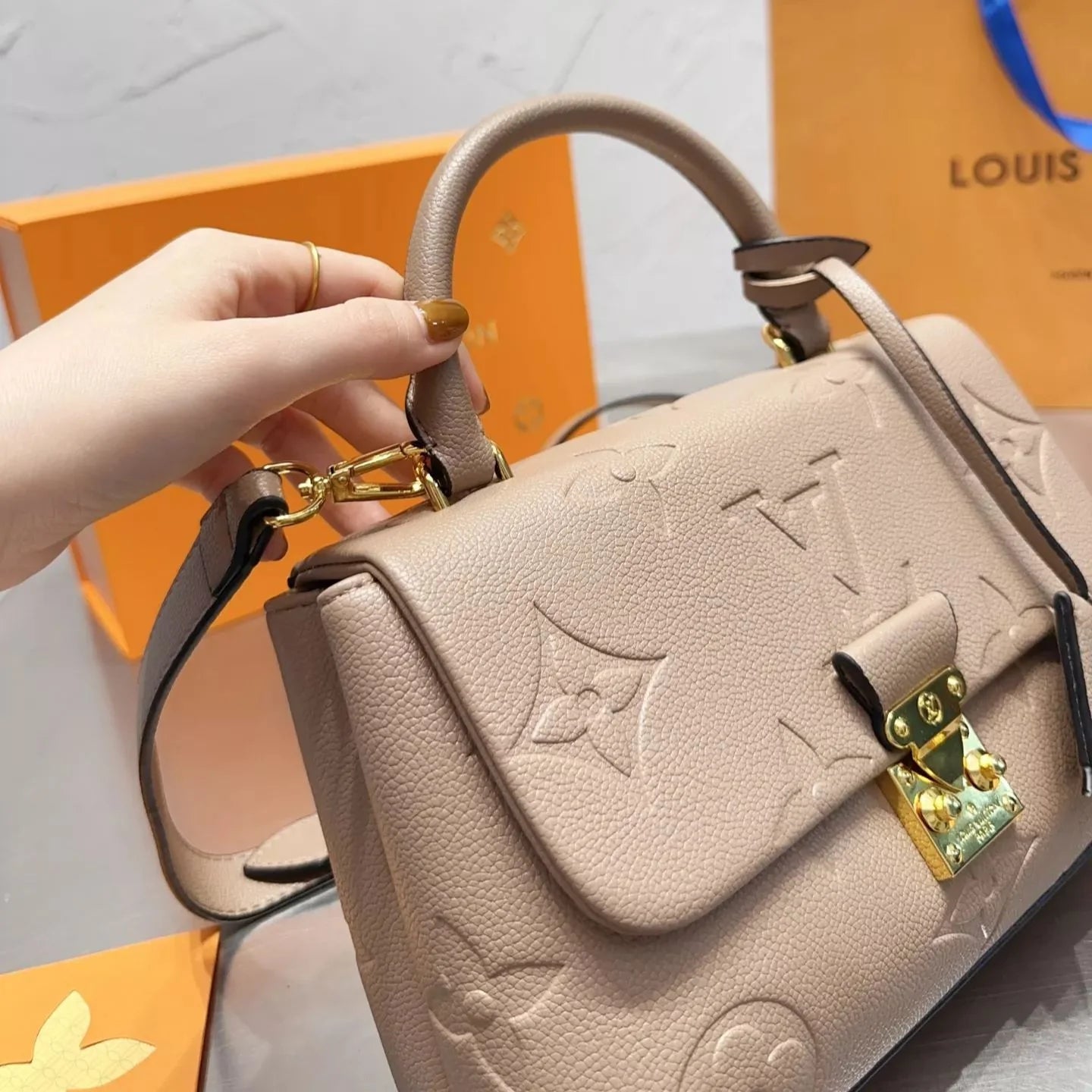 Madeleine Series Leather Bag