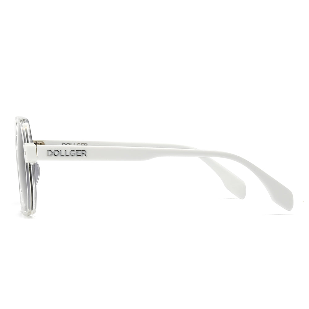 Dollger Hipster Square Full-Rim Sunglasses