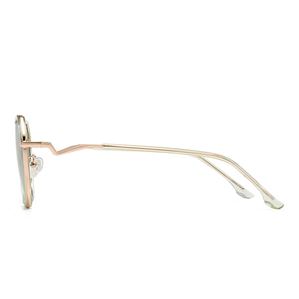 Dollger Gradient Lens  Round Sunglasses