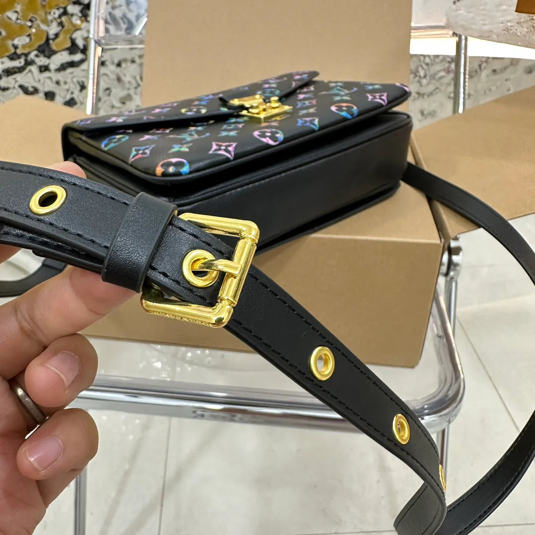 Gradient Monogram Messenger Bag