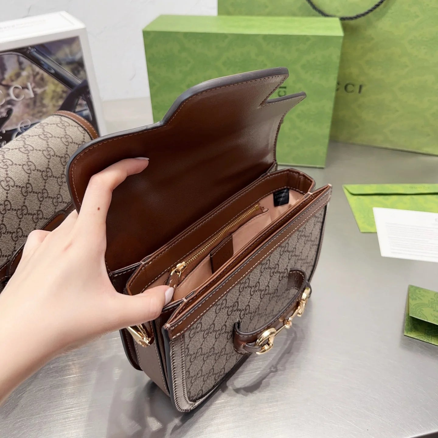 Brown Vintage 1955 Handbag