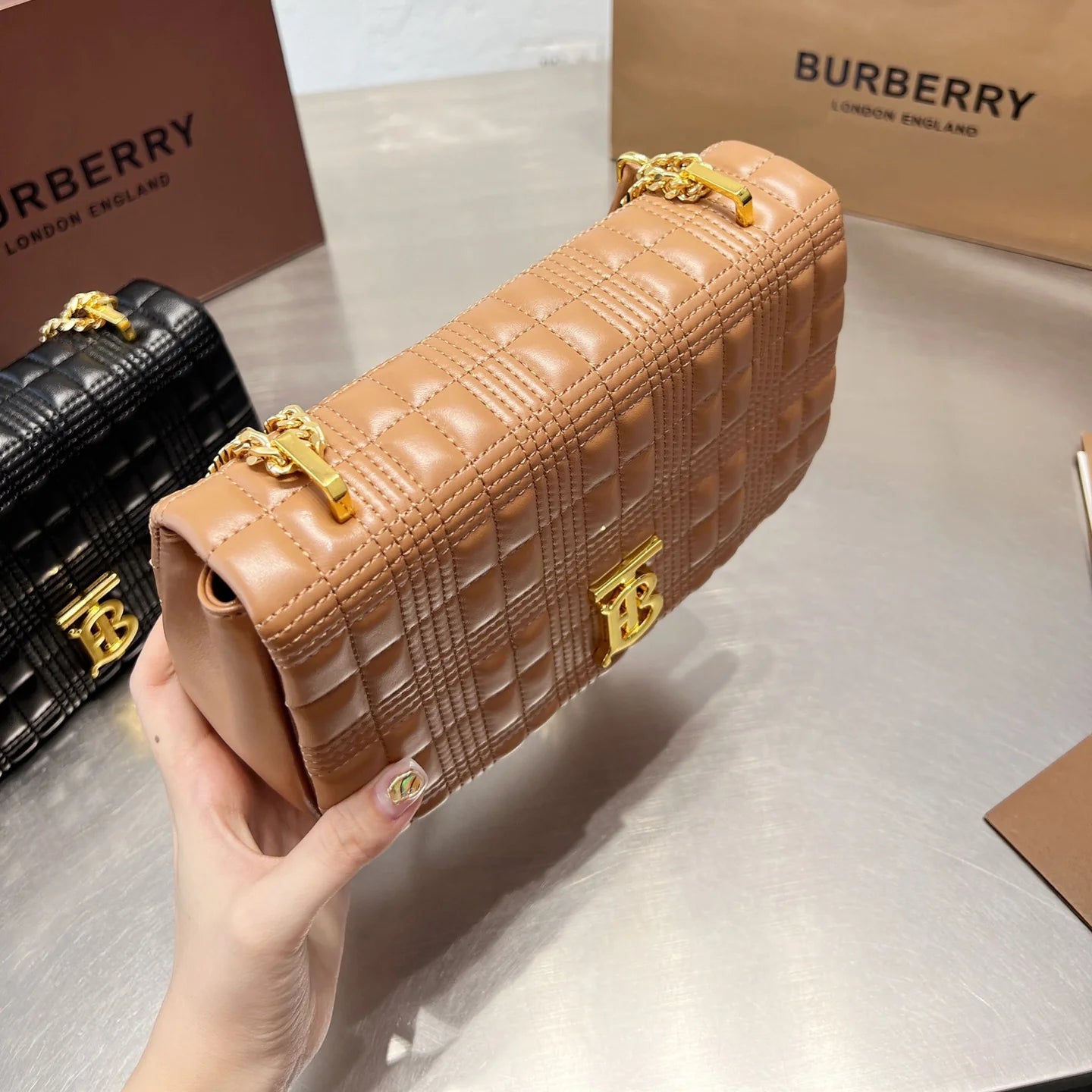 Lola Series Small Chain Crossbody Bag