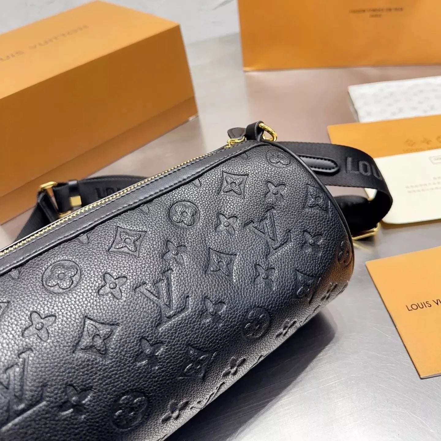 Vintage Cylinder Bag