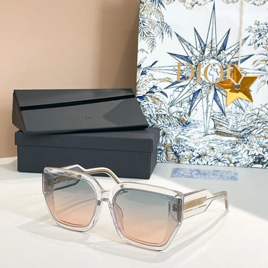 New full frame transparent high value sunglasses