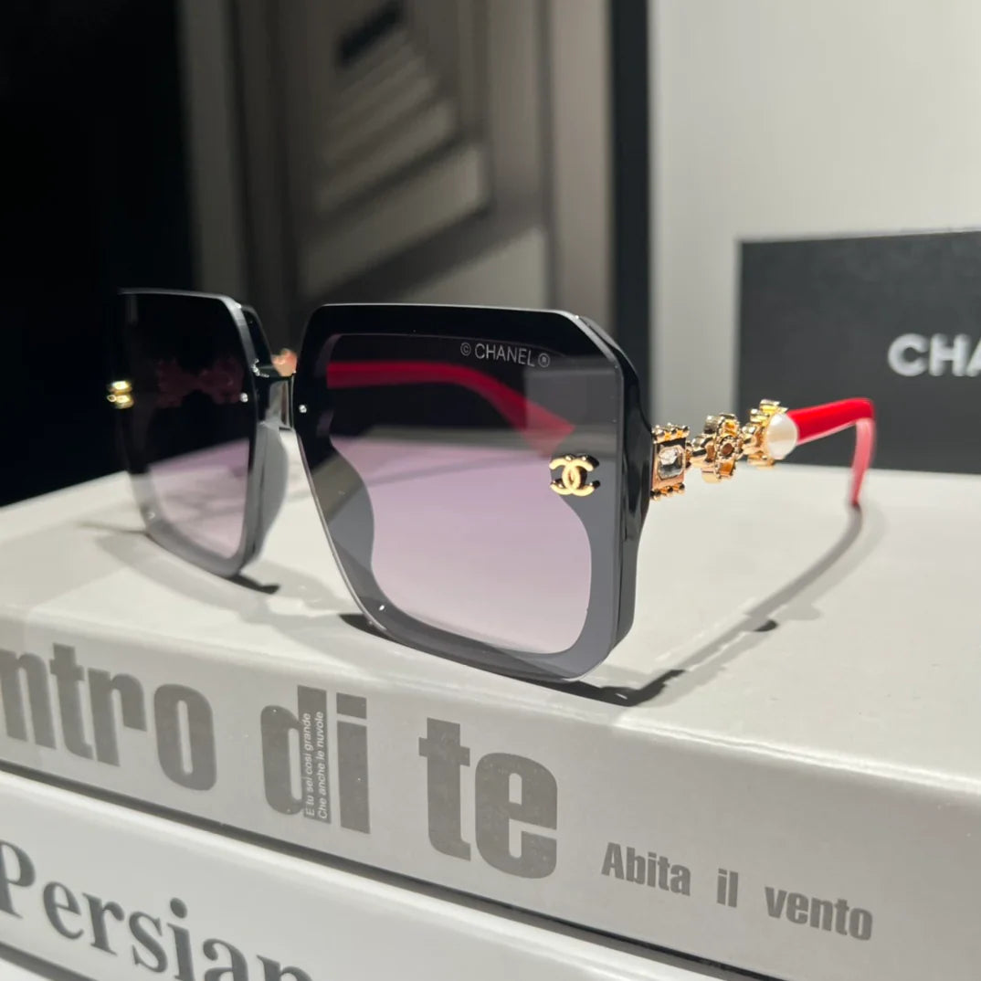 7 colors Ink border sunglasses 7614