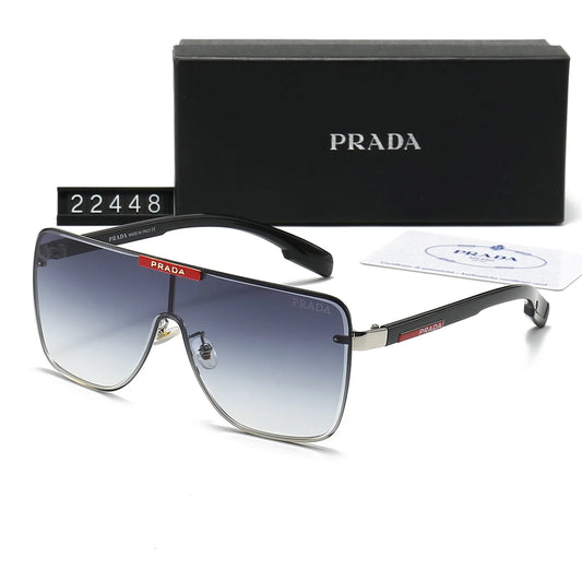 Cool Unisex Large Frame One Piece Sunglasses