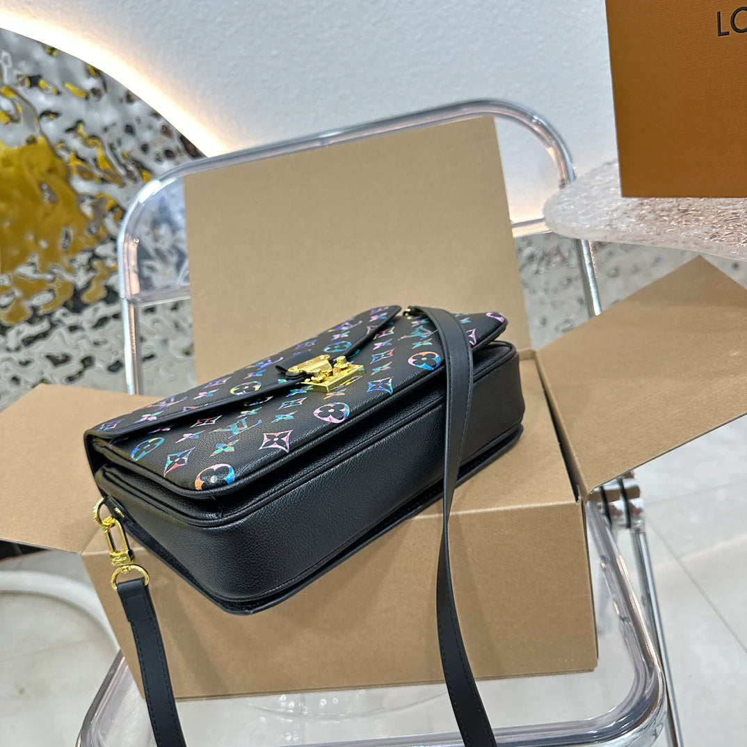 Gradient Monogram Messenger Bag