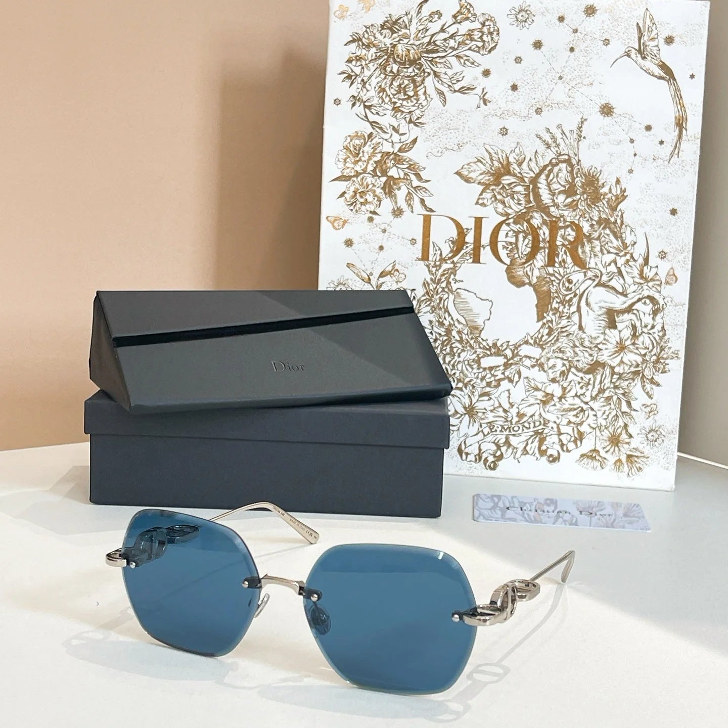 7 colors frameless sunglasses