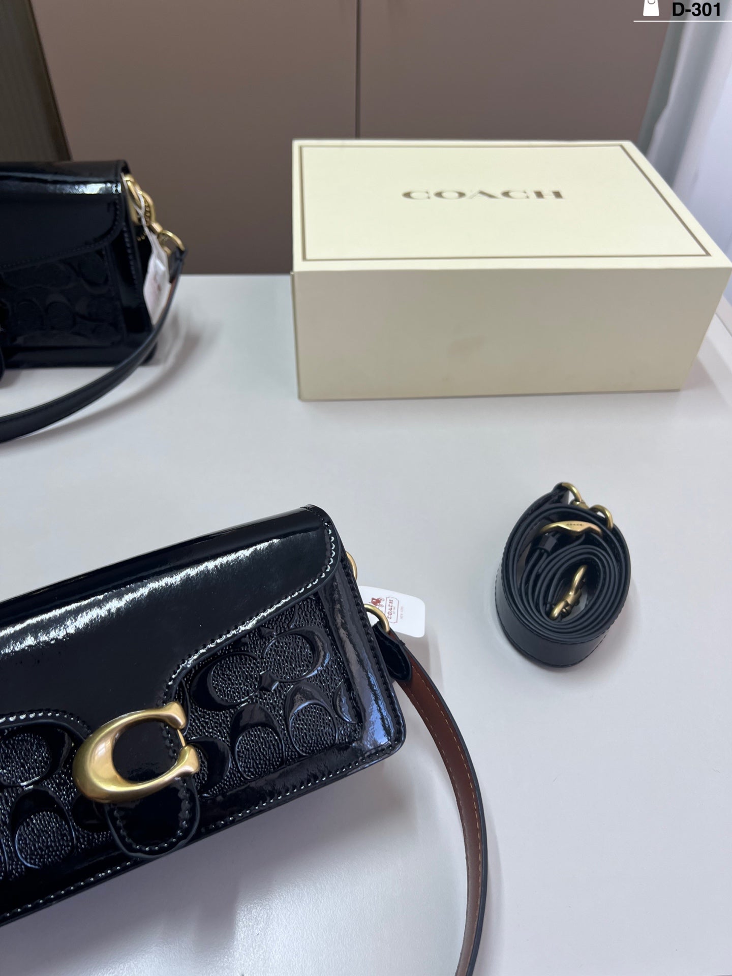 New double-layer two-long straps shoulder and crossbody bag