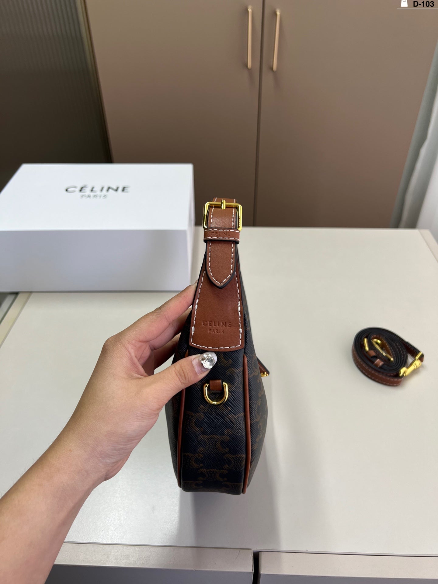 Underarm bag Crescent bag