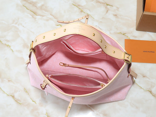 Removable name tag enhances the clean design