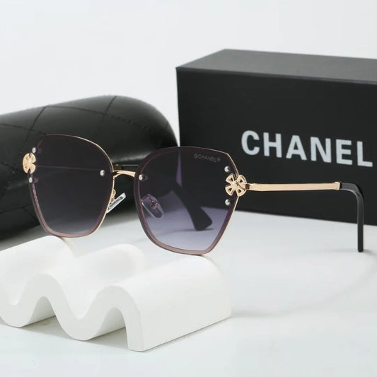 7 colors frameless metal thin lens sunglasses