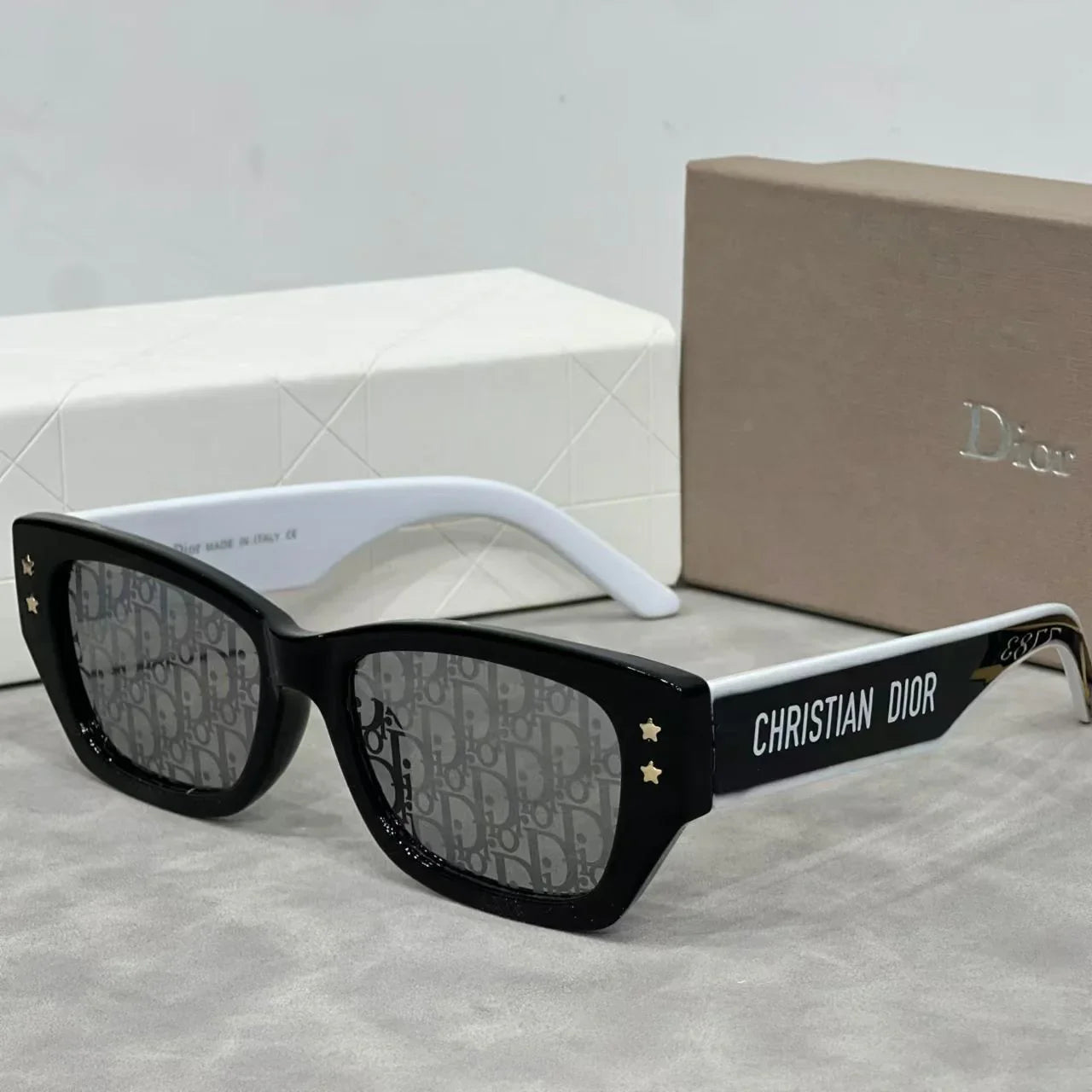 25 Stylish Square-Frame Printed Sunglasses for Men and Women