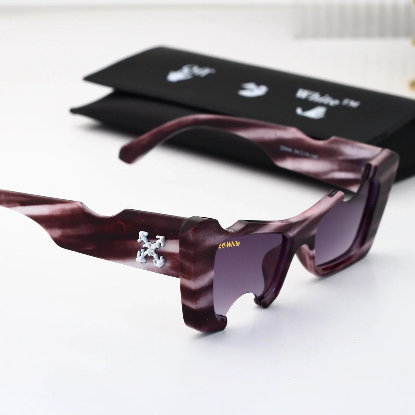 5 colors trendy plain sunglasses  32045