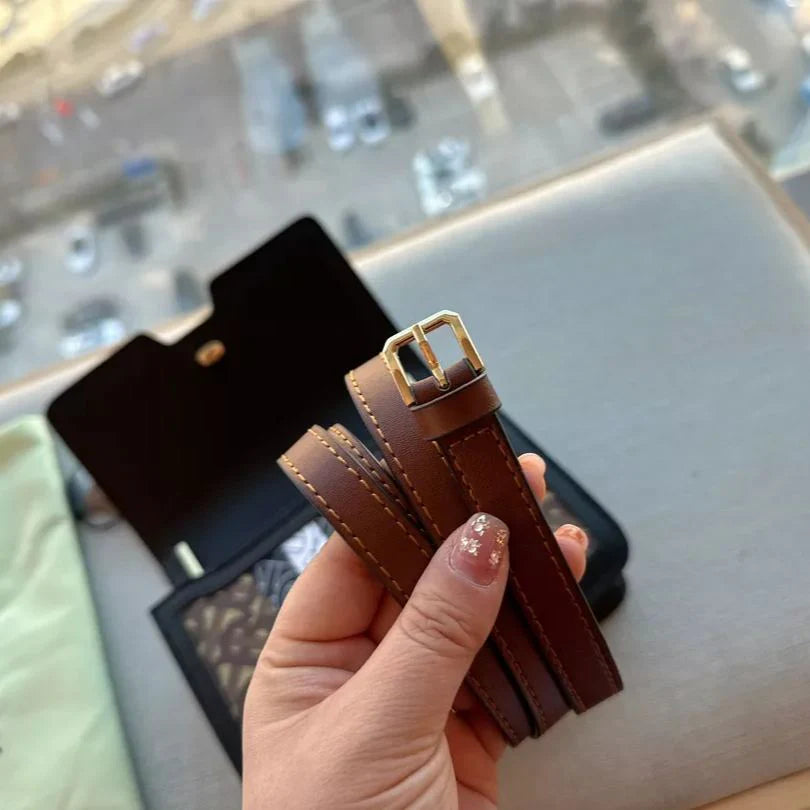 Statement Monogram Leather Crossbody Bag