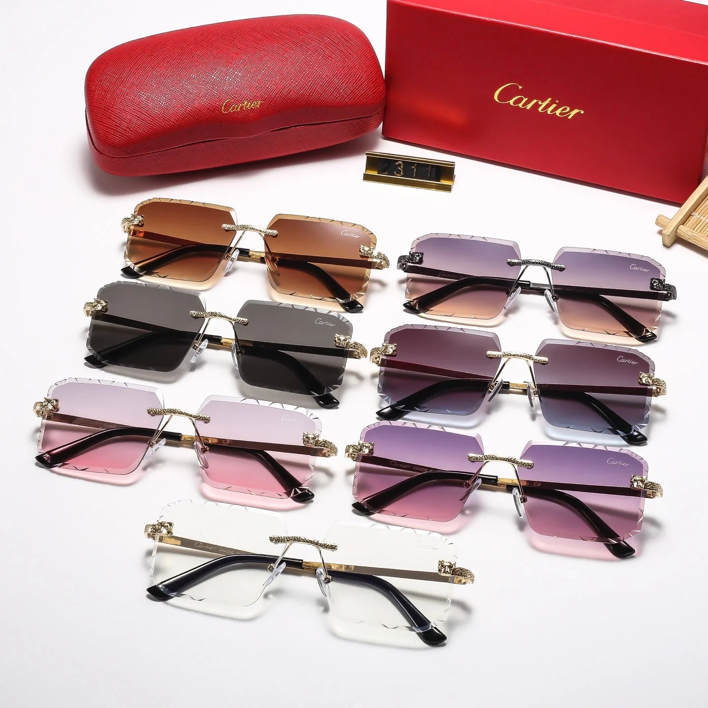 7 colors fashion sunglasses 2311