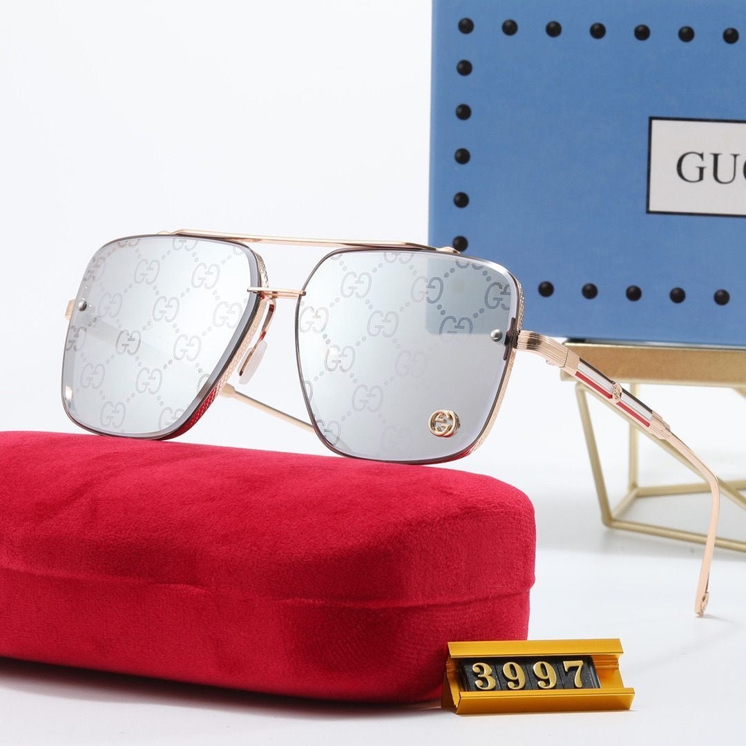 UV-protective travel glasses, trendy retro sunglasses