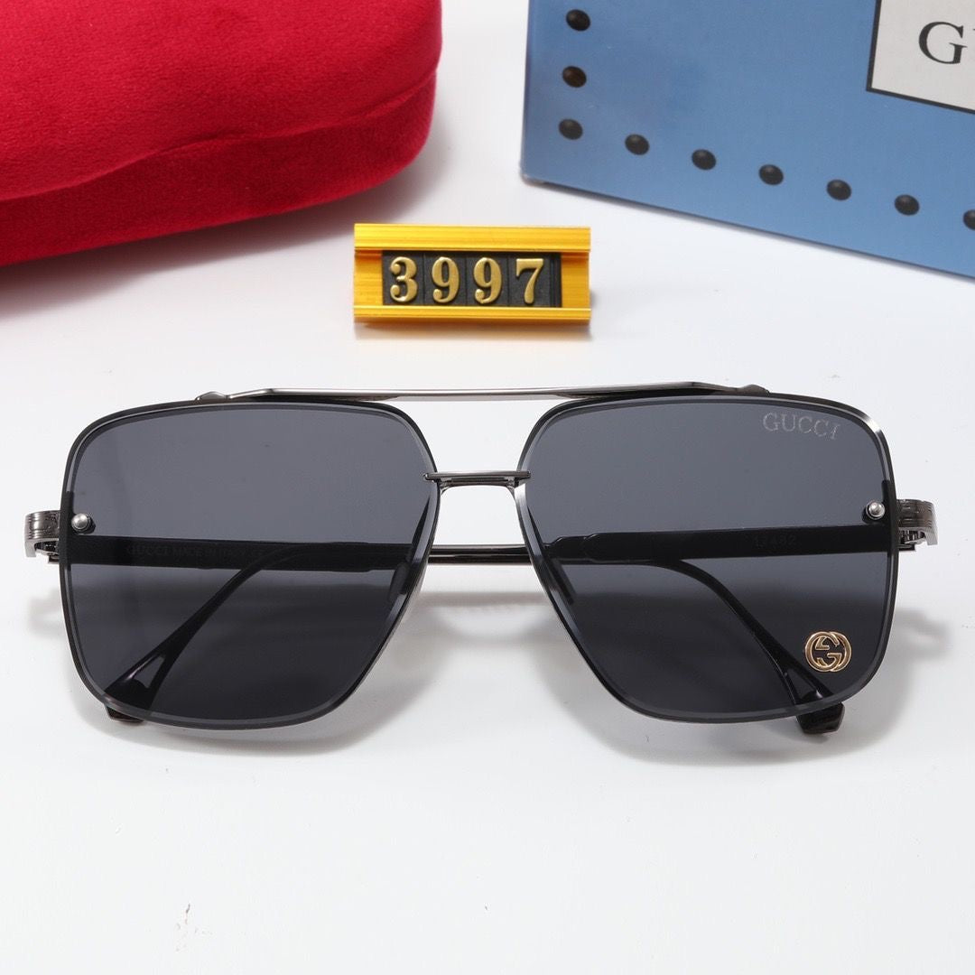 UV-protective travel glasses, trendy retro sunglasses