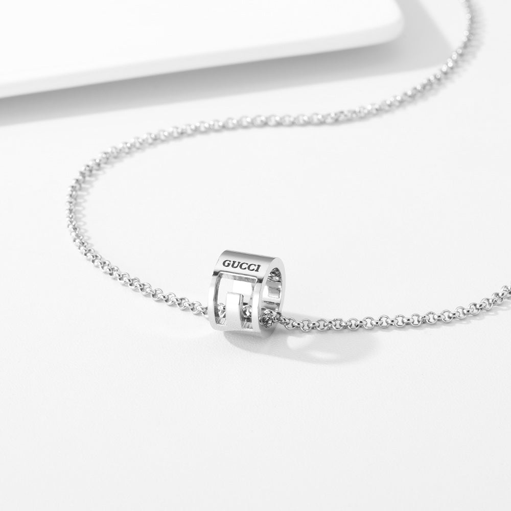 Hip Hop Cutout Necklace