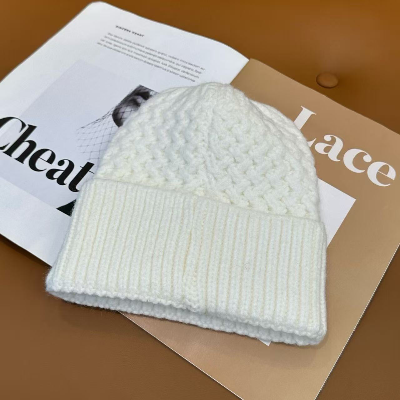 New ear protection knitted hat