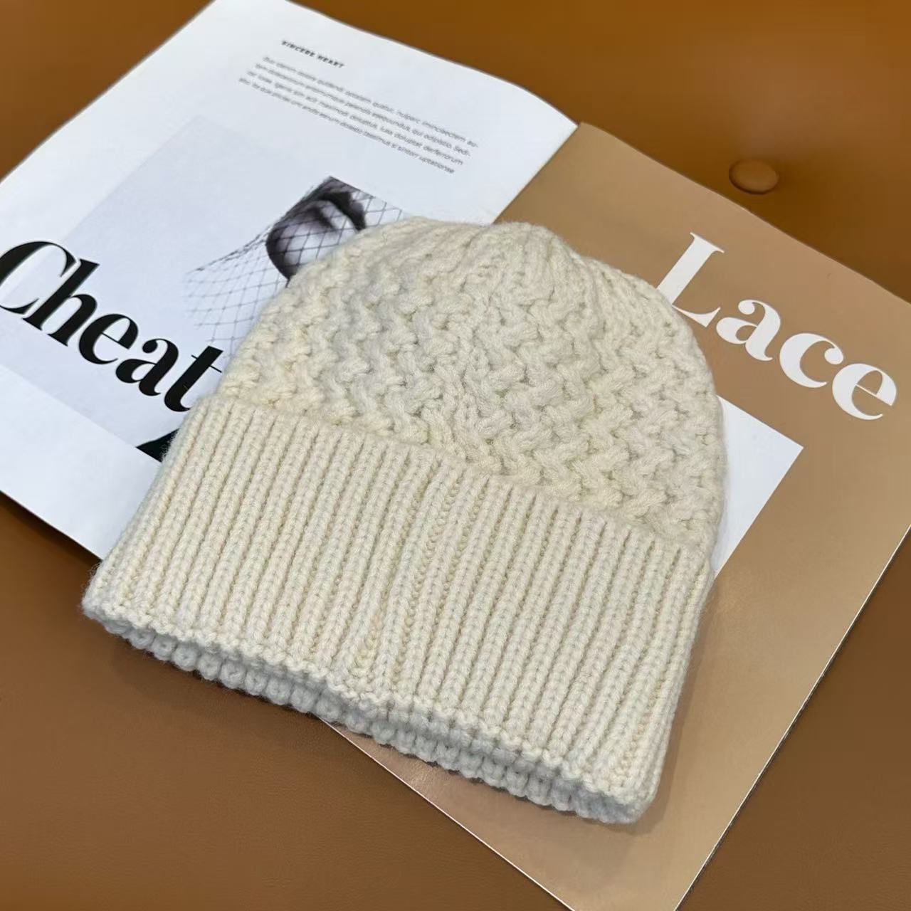 New ear protection knitted hat