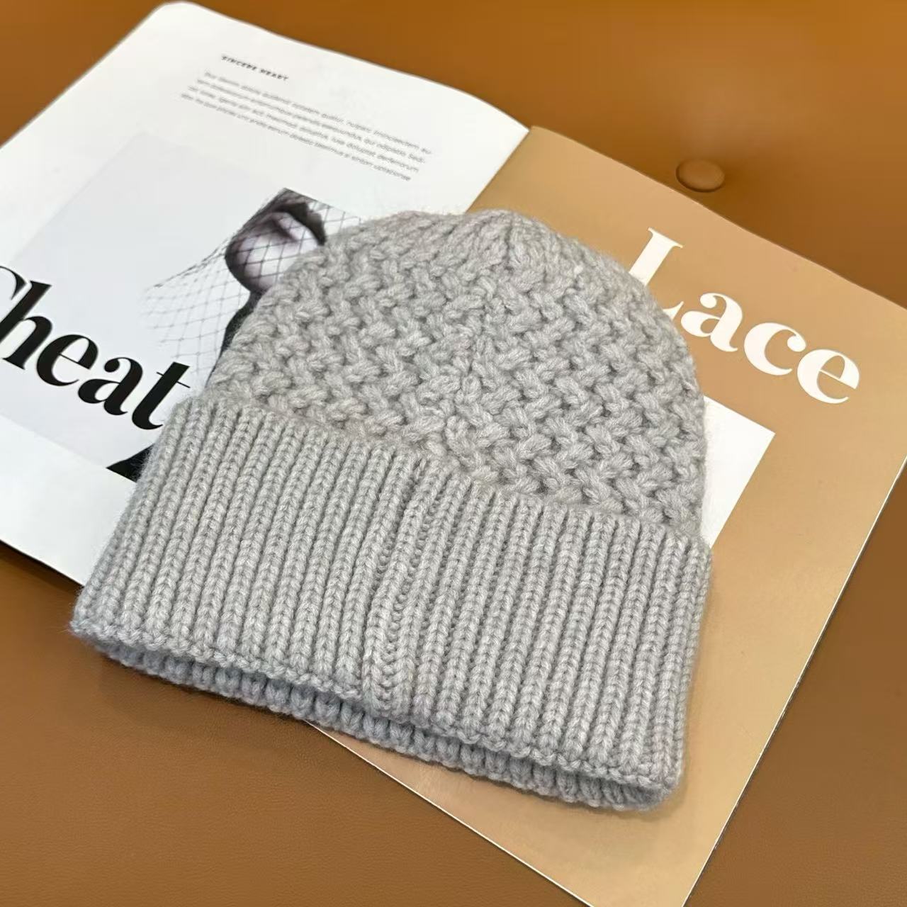 New ear protection knitted hat