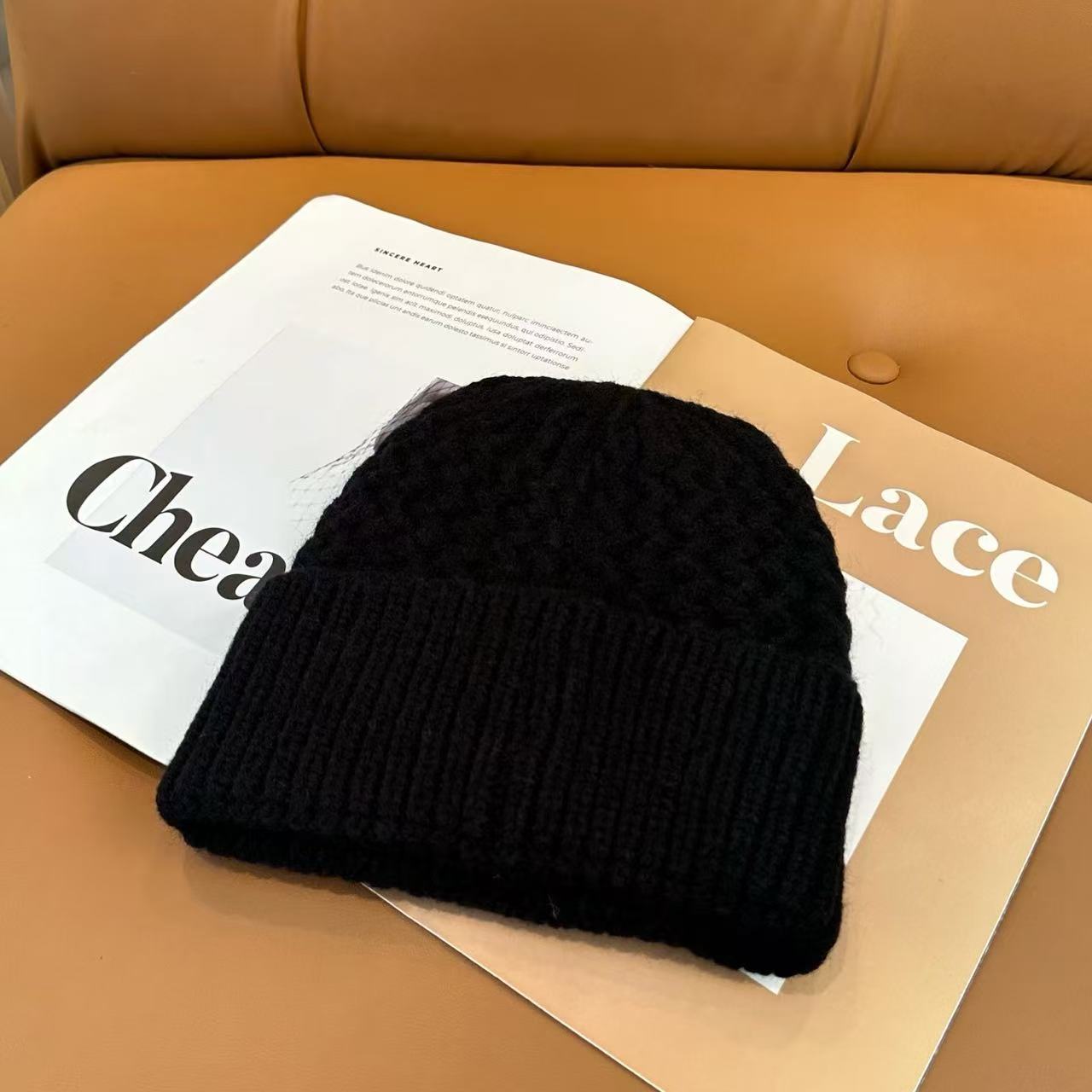 New ear protection knitted hat