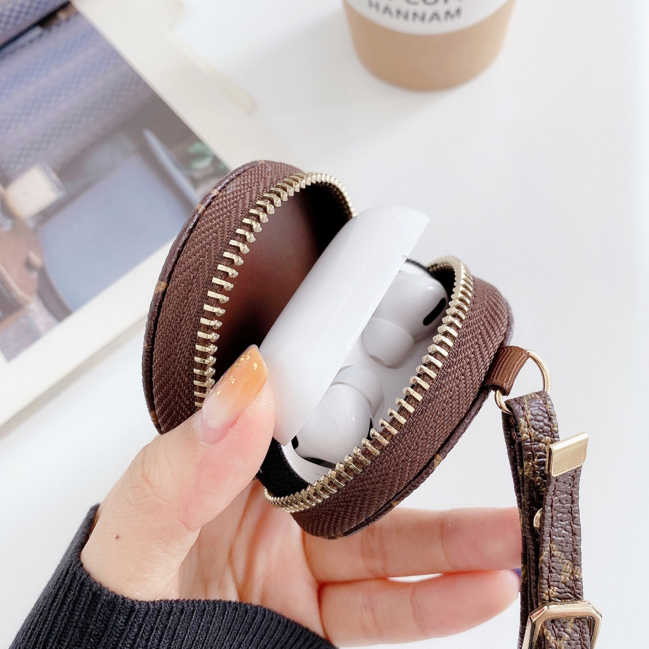 Leather AirPods case